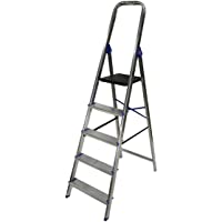 Escalera domestica de aluminio Altipesa (Aluminio- 5 PELDAÑOS)